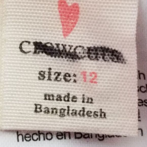 J. Crew Crewcuts Girls‎ Everyday Leggings Full Length Size 12 Pink NWOT 31453 - Picture 4 of 5